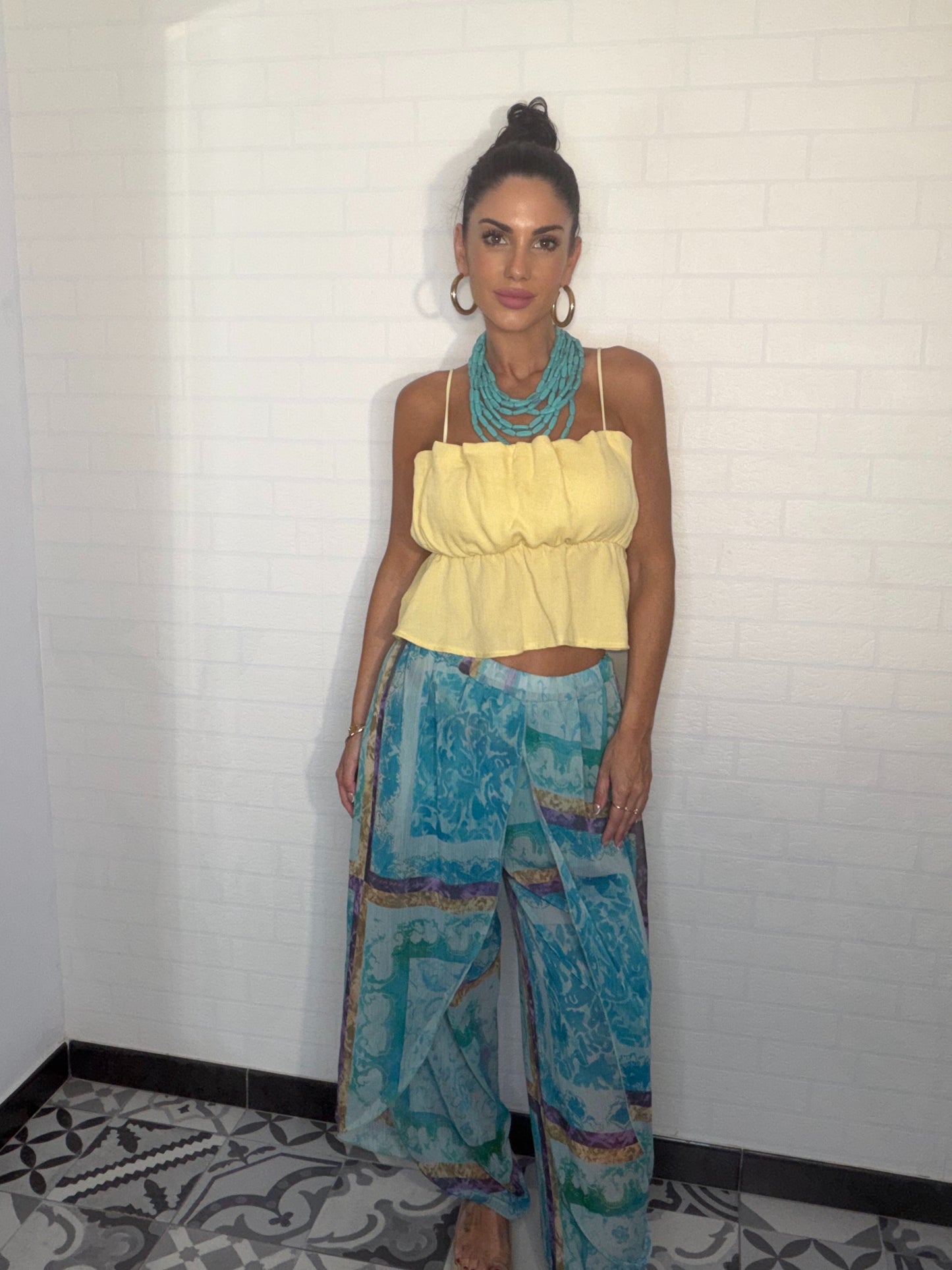 Pantalón indi azul