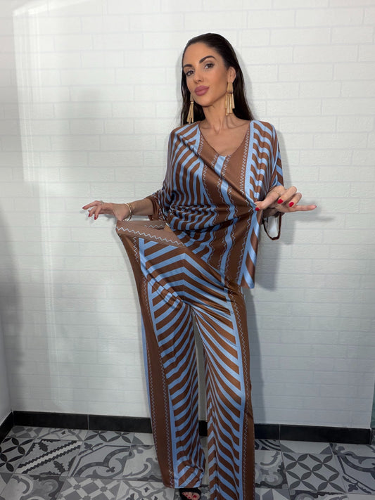 Conjunto Senegal lycra fría