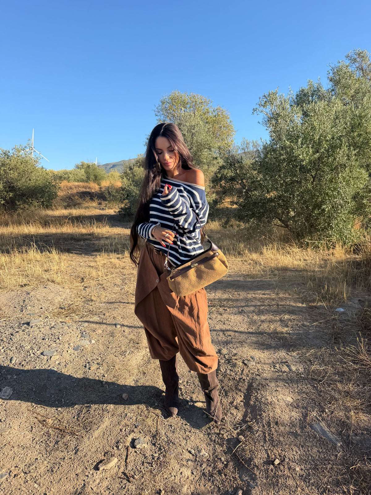 Jersey de rayas oversize