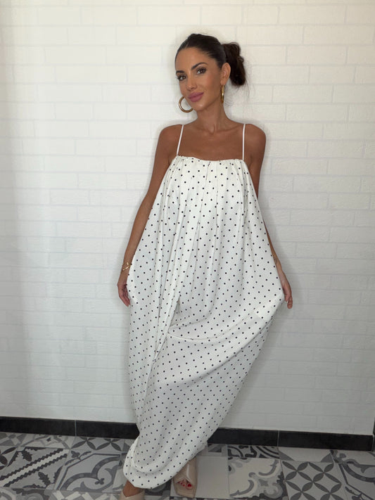 Mono de lunares oversize