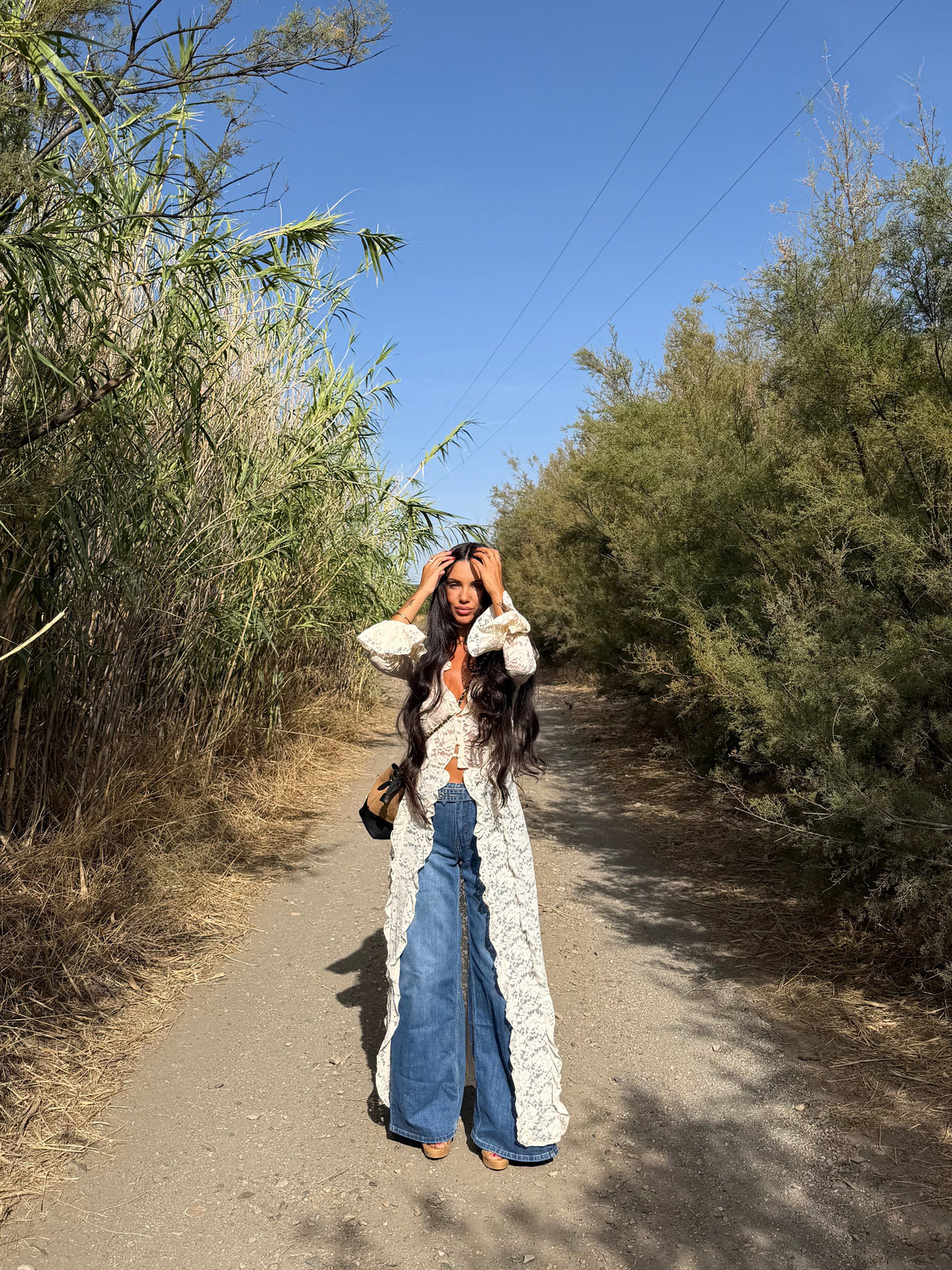 Kimono de encaje