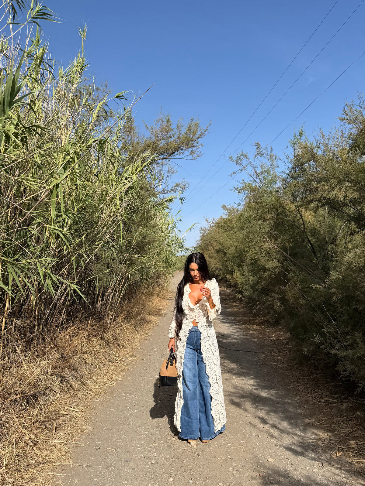 Kimono de encaje