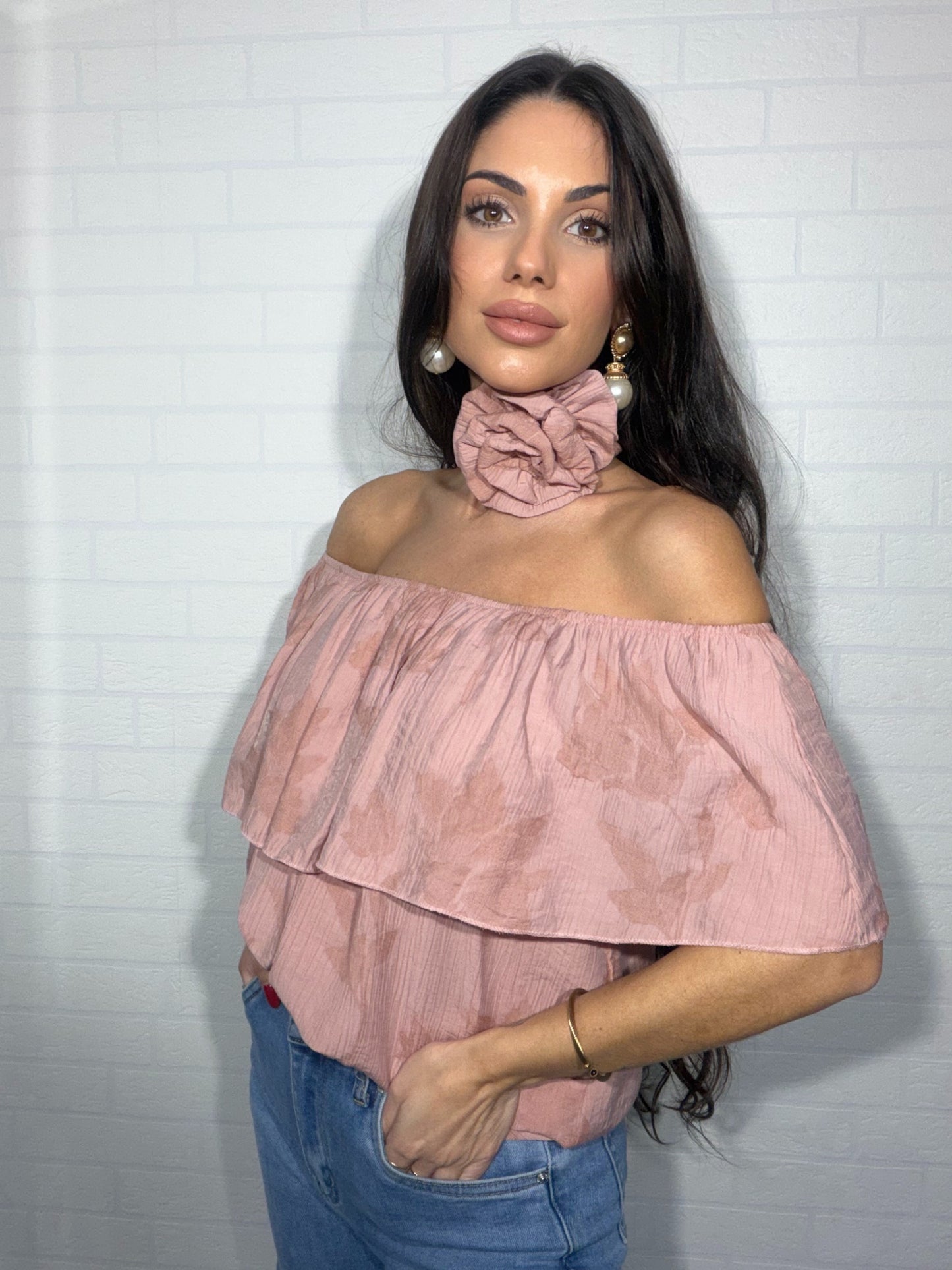Camisa flor esencia leal